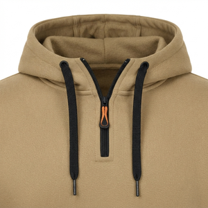 Men's Plus Size 100% Cotton Fleece Tracksuit <b>Sets</b> Solid Pattern Breathable Quick Dry Lightweight Winter Outdoor Wear Customized - Product Image 6