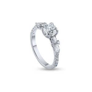 Cinco piedras oro amarillo fino - Product Image 1