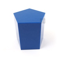 Ensemble de géo-solides 3D couleur GD-4; manipulateurs mathématiques/aides pédagogiques/jouets éducatifs pour enfants