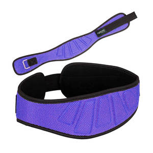 เข็มขัดยกน้ำหนักออกกำลังกาย สำหรับฟิตเนส เพาะกาย เสริมสร้างความแข็งแรง  พร้อมป้ายกำกับสั่งทำพิเศษ  วัสดุเนโอพรีน ทนทาน - Product Image 3
