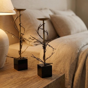 <b>Tree</b> custom metal candle holder personalized candle holder logo engraved candle holder bulk order candle holder factory price - Product Image 3