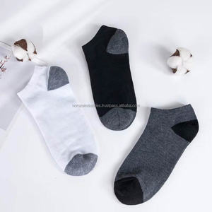 Spring Summer Color-blocked Mens Thin Ankle <b>Socks</b> Breathable Large Size Men <b>Socks</b> Custom - Product Image 3