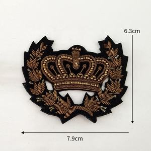 2021 Custom Design High Quality Embroidery Patches Stitched Logo <b>Badges</b> From Pakistan <b>Badge</b> <b>Holder</b> <b>Accessories</b> - Product Image 3