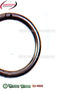 Anillo Nasal Veterinario Surtechs Bull Ring de Acero Inoxidable de 2 3/4 Pulgadas para Ganado - Product Image 6