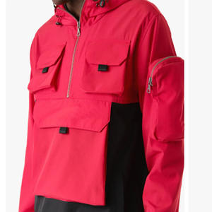 Chaqueta Cortavientos Deportiva de Invierno para Hombre, Personalizada, Ligera, con Capucha y Cremallera, OEM, Impermeable, de Secado Rápido, para Correr y Entrenar - Product Image 2