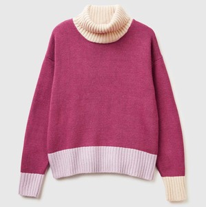 Pull en maille pour femme style streetwear - Coupe ample - Pull d'hiver - Haut décontracté en fil doux pour femme - Tricot d'automne respirant - Product Image 4