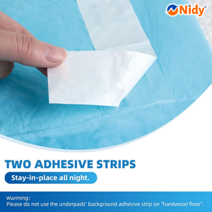 Nidy - Paños Desechables para Cama, 90x60cm, Multicapa, Absorbentes, para Protección de Camas en Hoteles, con Enchufe Estadounidense, Material PP Suave - Product Image 4
