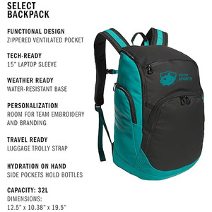 Mochila de Viaje de Poliéster con Correa para el Hombro, Cierre de Cremallera Suave y Transpirable, Asa Ligera y Cómoda, Logotipo Personalizado - Product Image 3