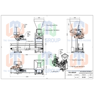 Commodity Bagging Machine <b>Sewing</b> <b>Bag</b> Solid Semi-automatic TBM-SB00 Series for Kraft Paper Feed Poultry Pet Foods Package - Product Image 2