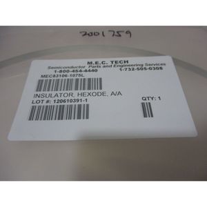 M.E.C. Aislador Tech MEC83106-1075L, Hexode, A/A - Equipos y piezas de semiconductores de confianza de la marca global Legacy - Product Image 1