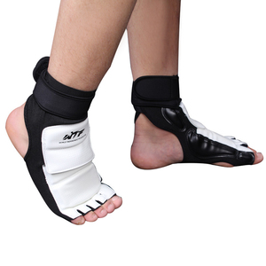 Protector de Pie para Taekwondo, Material PU, Compresión, Protección Profesional, Unisex, Soporte Deportivo para Adultos - Product Image 1