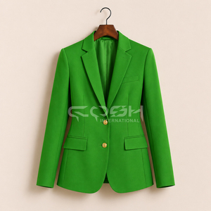 เสื้อเบลเซอร์ Cosh International Premium Alpha Kapa Sorority สำหรับผู้หญิง สีเขียวปักลายแบบกรีก เสื้อคลุมสำหรับสุภาพสตรี - Product Image 4