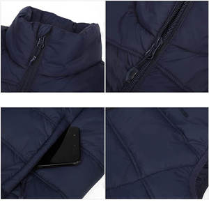 Customizable Designer Men's Winter Jacket Shiny Bubble Puffer Zipper Closure Outdoor <b>Padded</b> Jacket Made Polyester Cotton Filling - Product Image 4