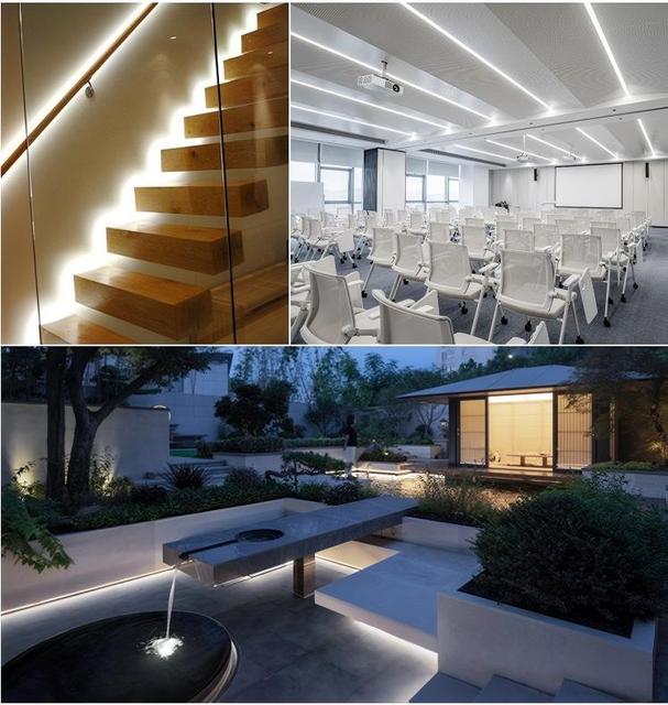 Fully Sealed Copper COB LED Strip Light CRI90 528LED/m 10mm Width USB IP33 Energy Saving Eco Friendly Outdoor Lighting