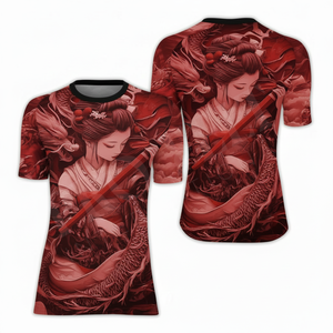 เสื้อรัดรูปออกกำลังกายแขนยาวป้องกันรังสียูวีสำหรับเล่นน้ำ ดำน้ำ ตกปลา ออกแบบได้ตามต้องการ - Product Image 5