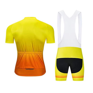 Ensemble de maillot de cyclisme personnalisé 2026 de haute qualité pour hommes avec short à bretelles respirant, dernière conception, ensembles uniformes avec logo personnalisé - Product Image 2