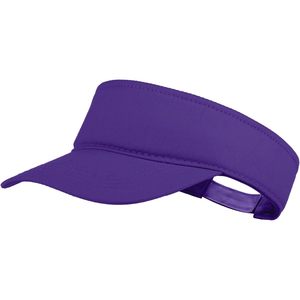 Gorra Ajustable con Visera Curva Morada, Unisex, para Exteriores, para Adultos, Primavera/Verano, Material de Poliéster - Product Image 4