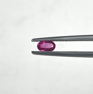 100% Natural Fine Quality Burma <b>Ruby</b> Heat 3x5mm Oval Pear Cut Reddish Pink Color Loose Gemstone for Making Jewellery - Product Image 3