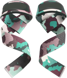 SINEWY SPORTS LS-388 High Stretch Nylon <b>Elastic</b> Adjustable Fitness Straps Camouflage Gym Weightlifting Powerlifting Bodybuilding - Product Image 4