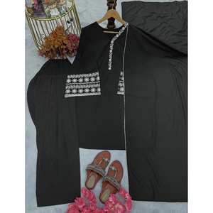 Top de fête pour femmes avec ensemble élégant Plazzo et Dupatta - Product Image 3