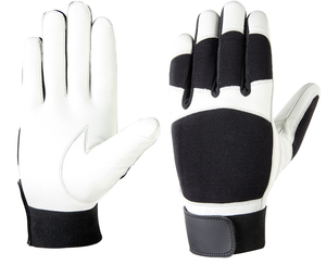 Gants de frappeur de baseball en cuir coupe ajustée, résistants aux intempéries (pluie ou soleil), sensation naturelle - Product Image 2