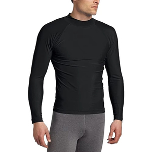 Vêtements de sport pour hommes OEM/ODM, légers, respirants, séchage rapide, impression de logo personnalisée, rashguard pour hommes - Product Image 1
