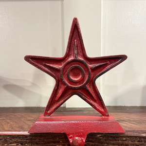 Crochets modernes en métal pour chaussettes de Noël, supports de cheminée à base lourde pour chaussettes en feutre - Product Image 1