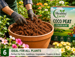 Bloque de Fibra de Coco Esterilizada Healthy Earth, Bajo en EC, para Cultivo de Semillas, Mezcla para Macetas e Hidroponía - Product Image 6