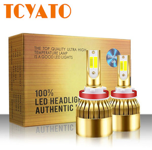 Ampoules LED TCYATO pour voitures H4 LED H7 LED 3000K 6000K H11 LED H4 Ampoule LED H11 Ampoule LED bicolore Jaune Blanc - Product Image 1