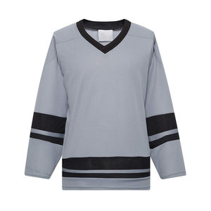 Maillot de hockey sur glace pour hommes, imprimé, col en V, séchage rapide, respirant, polyester, été, logo personnalisé, nom du joueur, nom de l'équipe, devant, 6XL, équipe - Product Image 4