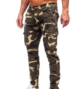 Pantalones Cargo para Hombre OEM, Casuales, con Múltiples Bolsillos, Talla Grande, de Lona, Ecológicos, de Secado Rápido, Directo de Fábrica - Product Image 5