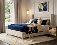 Base de Pedestal de Hierro Dorado de Lujo con Tapa de Mármol, Columna de Exhibición Moderna y Duradera para Dormitorio, Baño, Comedor, Sala de Estar, Cocina y Exteriores
