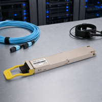 Transceiver OSFP 800G OSFP224 InfiniBand XDR 1310nm 500m MTP/MPO-12 APC pour centre de données IA compatible NVIDIA