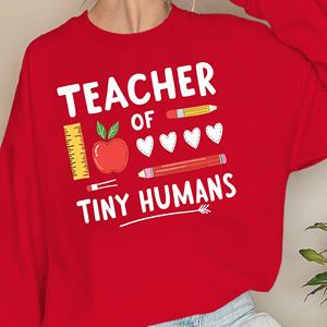 TEACHER OF TINY HUMANS sudaderas de mujer - Product Image 2