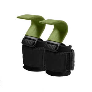 Crochets de musculation de haute qualité personnalisables avec sangles, surface antidérapante pour une prise sécurisée - Product Image 1