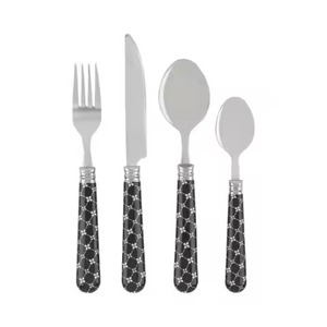 Modern Stainless Steel Metal Cutlery Set for Luxury Home Dining and Kitchen Presentation - Product Image 2
