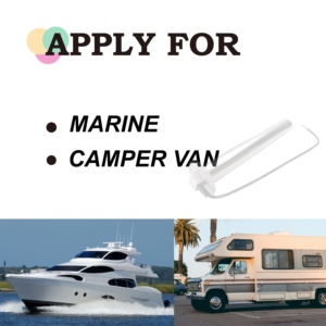 Capteur de niveau de réservoir universel électrique 650 mm 240 - 33 Ohm 5 trous, capteur d'eau noir pour bateau marin, camping-car, caravane - Product Image 6