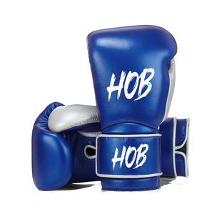 Guantes Personalizables de Alta Calidad en Cuero Genuino para Boxeo con Cierre de Gancho y Bucle, Diseño de Logotipo Personalizado, Entrenamiento de Artes Marciales MMA - Product Image 3