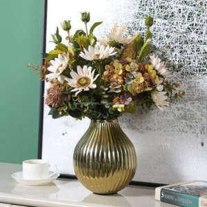 Tendance Pot De Fleur Et Vase Pour Vaisselle Vase En Acier Inoxydable Intérieur Maison Et Bureau Et Hôtels Jardinière Décorative Exportation - Product Image 3