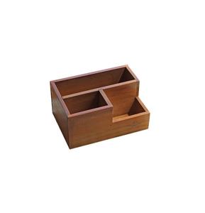 Organizador de Escritorio para Brochas de Maquillaje, Suministros de Oficina, Portalápices de Madera Multifuncional, Portaplumas, Mejor Precio, Almacenamiento de Oficina - Product Image 6