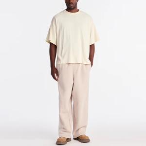 Nouvel arrivage T-shirt homme personnalisé de haute qualité, style décontracté, avec ourlet roulé et manches évasées, 100% coton, coupe ample, manches courtes - Product Image 4