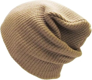 Custom Made Trendy Knitted Beanies Winter Hat For <b>Men</b> Women Soft High Quality Warm Beanie <b>Cap</b> Streetwear Large Knitted Beanie - Product Image 6