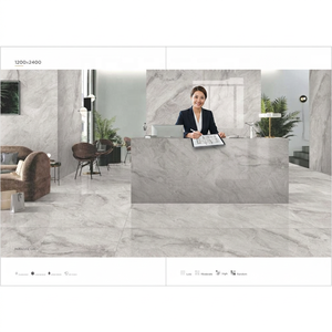 Dalles de quartz en pierre artificielle 1200x2400mm pour revêtements de sol de salon de luxe et revêtements muraux modernes - Product Image 6