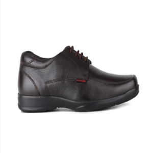 Chaussures habillées marron sophistiquées pour hommes – Classiques à lacets, idéales pour le bureau et les affaires, confortables et au design élégant - Product Image 1