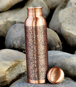 Botella de Agua de Cobre Puro con Propiedades Antioxidantes del Cobre - Product Image 5