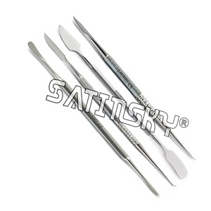 Juego de 6 Espátulas de Resina Compuesta Dental para Rellenos, Instrumentos Médicos Quirúrgicos Manuales para Reparación y Restauración - Product Image 2
