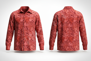 เดรสผ้าฝ้ายเนื้อนุ่มสำหรับผู้ชายเสื้อเชิ้ตแขนยาวพิมพ์ลายแบบกำหนดเองทันสมัยสินค้ามาใหม่ - Product Image 6