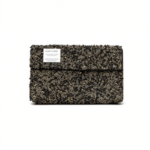 Sac à main artisanal indien de luxe, accessoire de mode décontracté pour tous les jours, avec poignée baguette en perles de verre colorées, artisanat traditionnel - Product Image 2