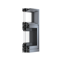 Ventanas Abatibles de Aluminio con Doble Acristalamiento y Vidrio Aislante 3i-Low-E, Resistentes y Seguras, con Opción de Apertura Exterior en la Ventana Inferior