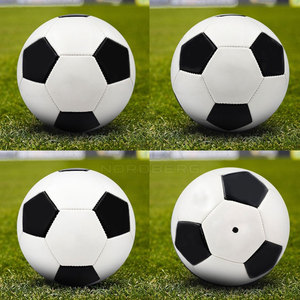 Ballon de football de qualité supérieure en stock, prix bas, couleur et taille personnalisables, matériau PU, léger, durable, utilisation intérieure/extérieure - Product Image 6